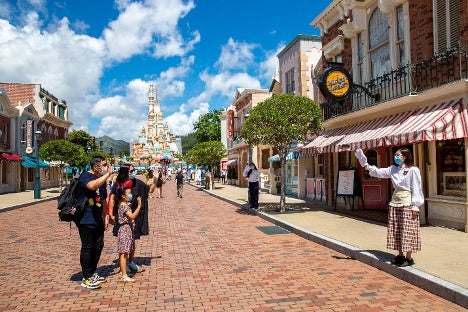 香港ディズニーランド（C）Disney