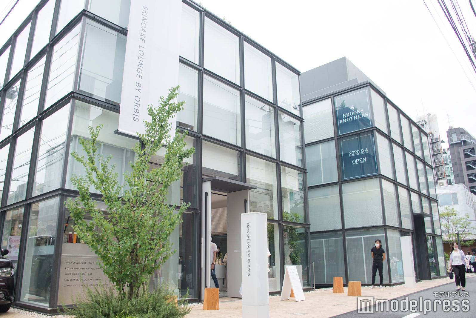 「SKINCARE LOUNGE　BY ORBIS」外観（C）モデルプレス