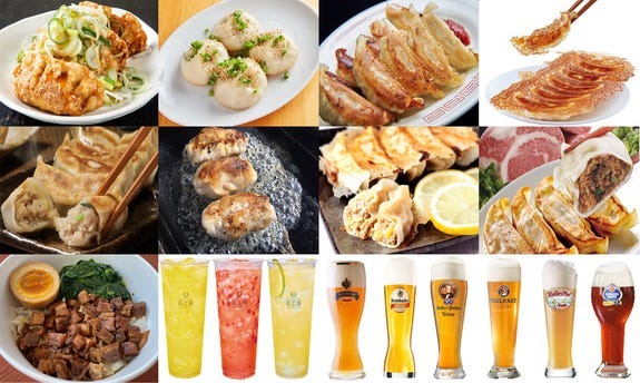 「餃子グランプリ with BEERMARKET」22種の熱々餃子×海外ビールのペアリングで満腹に