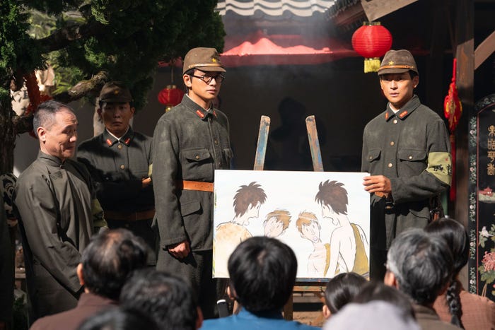 北村匠海、高橋文哉ら「あんぱん」第57話(C)NHK