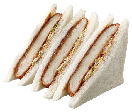 盛りすぎ！コロッケサンド税込297円／提供画像