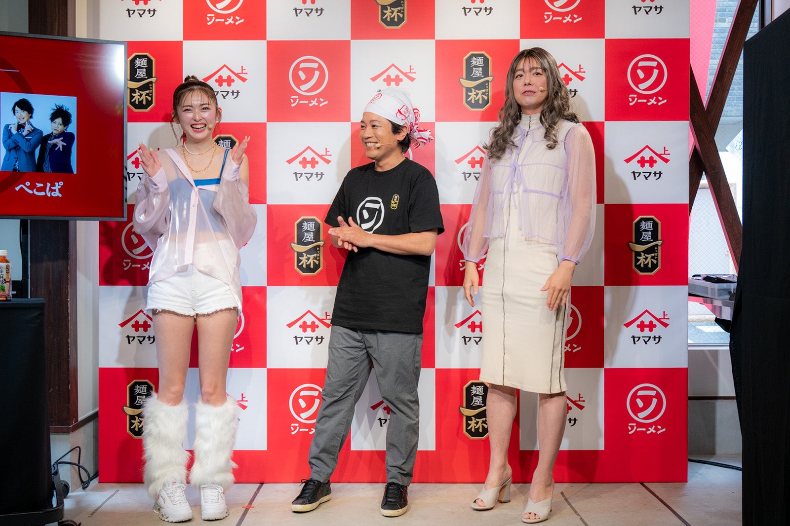 ゆうちゃみ、松陰寺太勇、シュウペイ（提供写真）