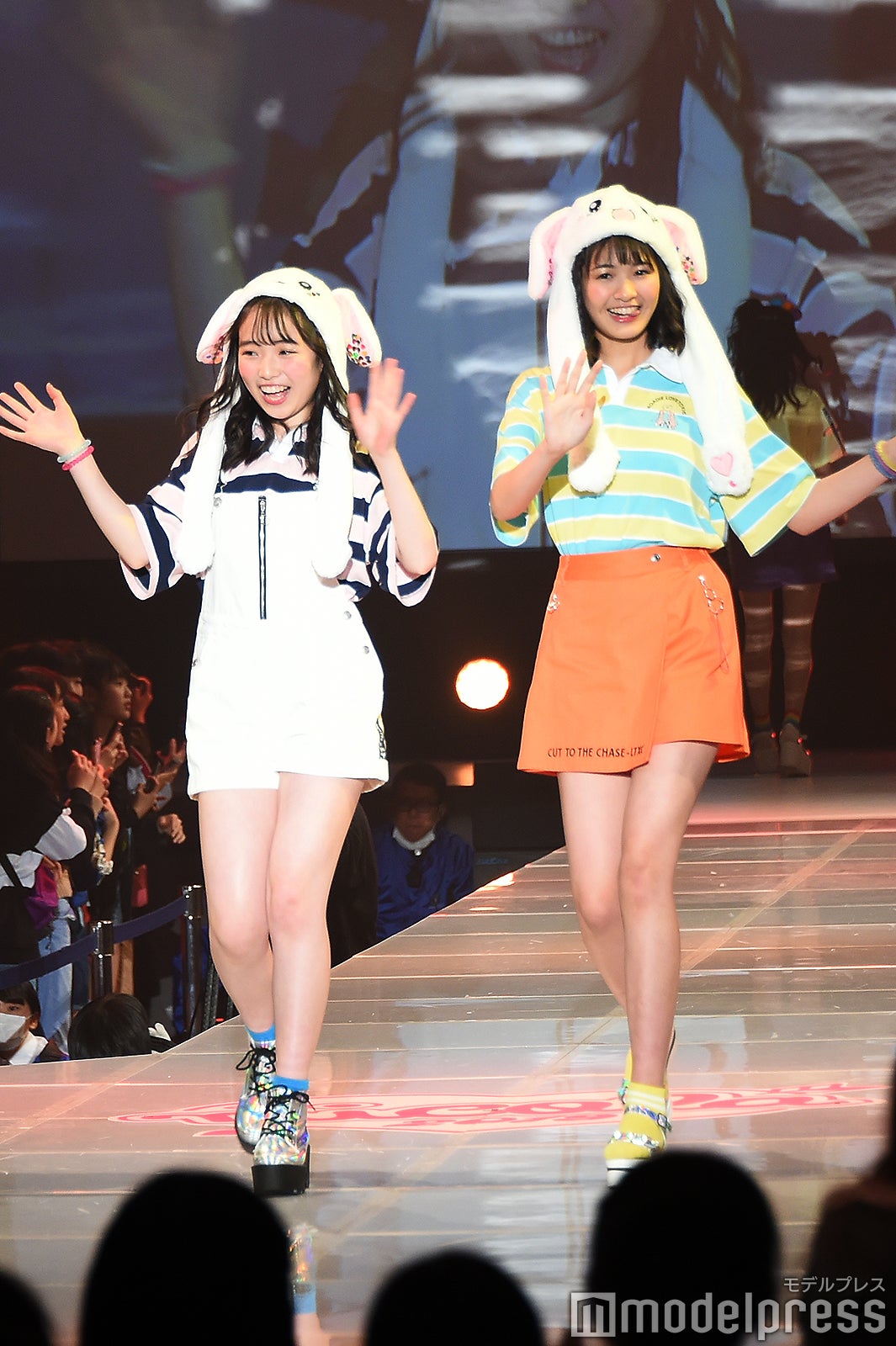 池未来実＆港胡遥（C）モデルプレス