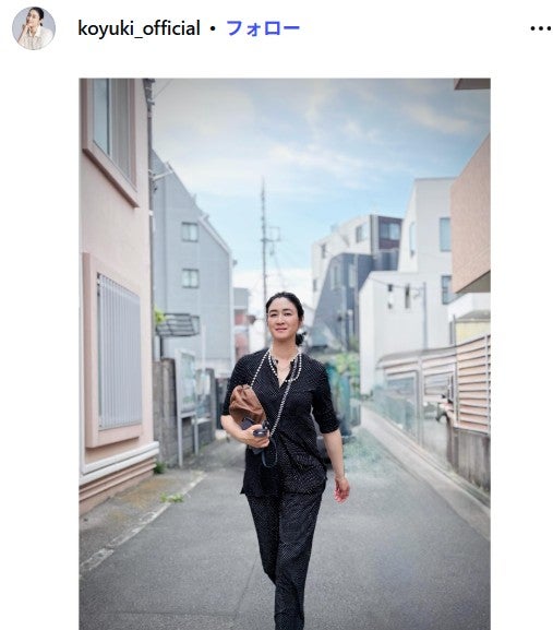 小雪Instagramより