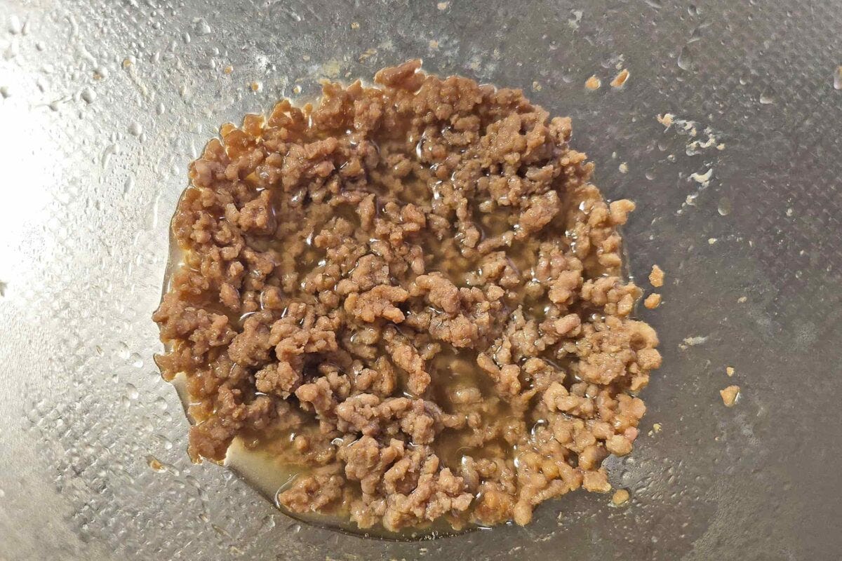 スタミナごま油そうめん・レンチン