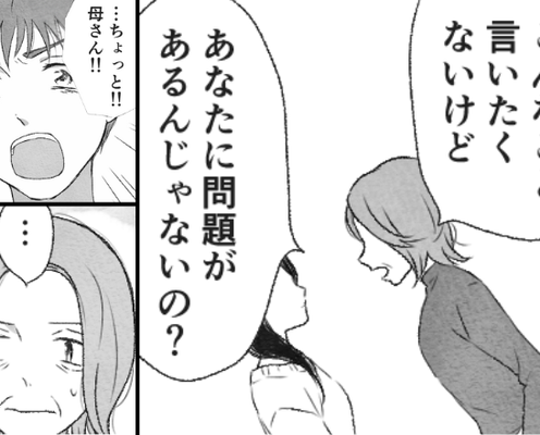 「子どもはまだなの?」「あなたのせいじゃない?」嫁を責める義母。しかし、夫の”毅然とした告白”で形勢逆転!