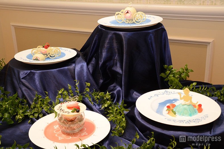 シンデレラをイメージしたデザート