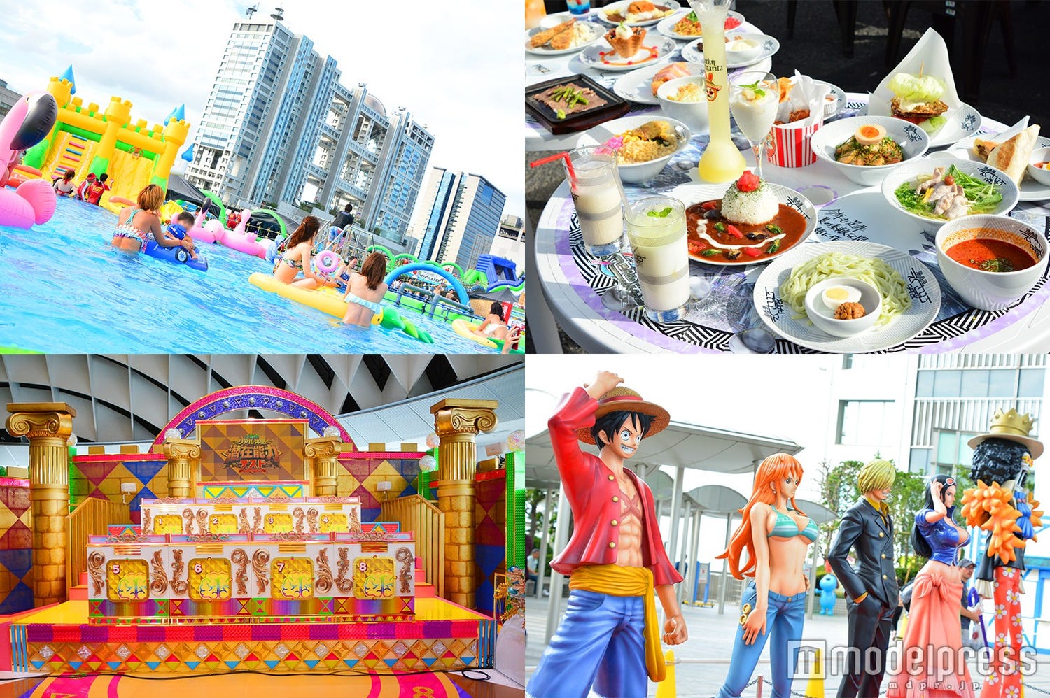 【お台場みんなの夢大陸2017】居酒屋えぐざいる&巨大プール…昼夜遊び尽くしたい豪華夏祭り<見どころレポ>