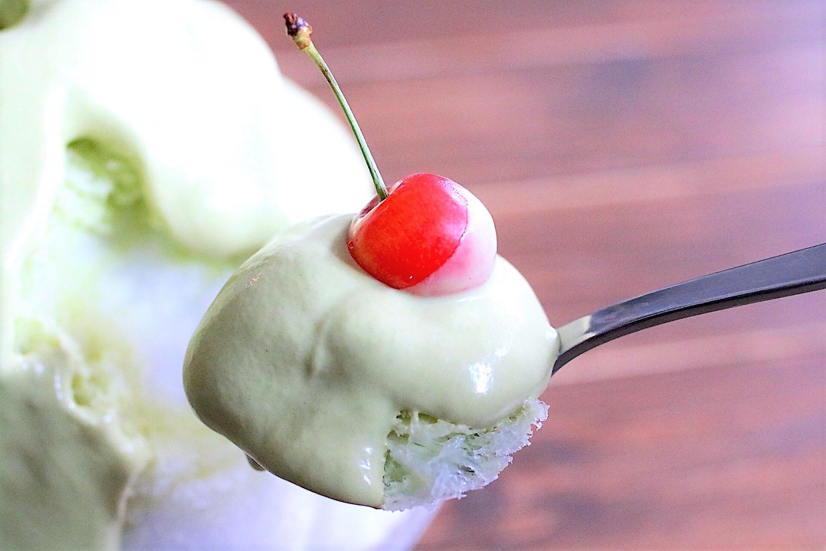 サカノウエカフェ　ピスタチオチェリー3