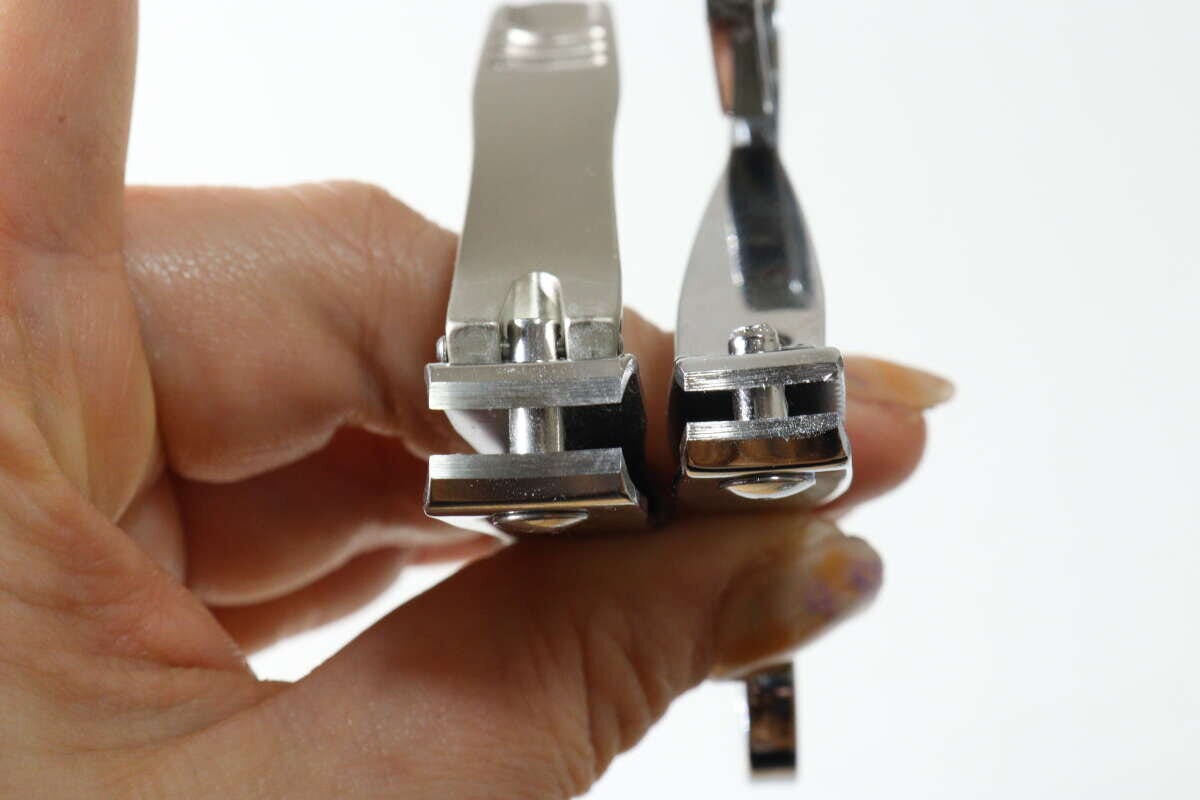 ハサミ型ネイルクリッパー　比較