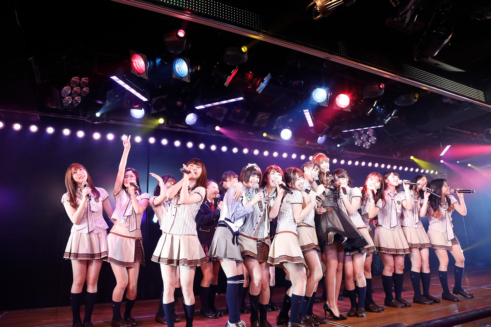 壮行会の様子（C）AKS