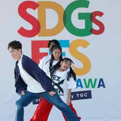 「EXILE TETSUYA with EXPG」の様子（C）SDGs FES in EDOGAWA 2023
