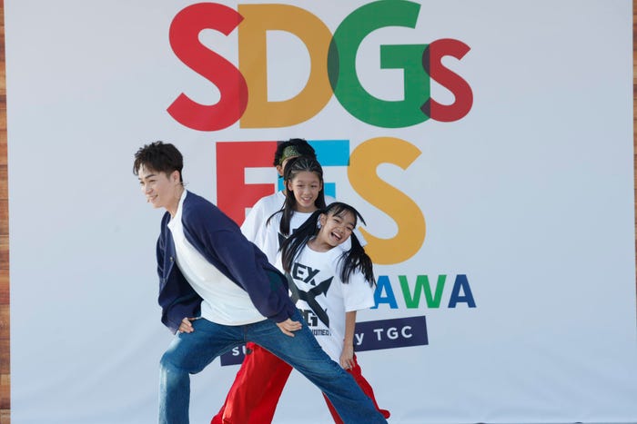 「EXILE TETSUYA with EXPG」の様子(C)SDGs FES in EDOGAWA 2023