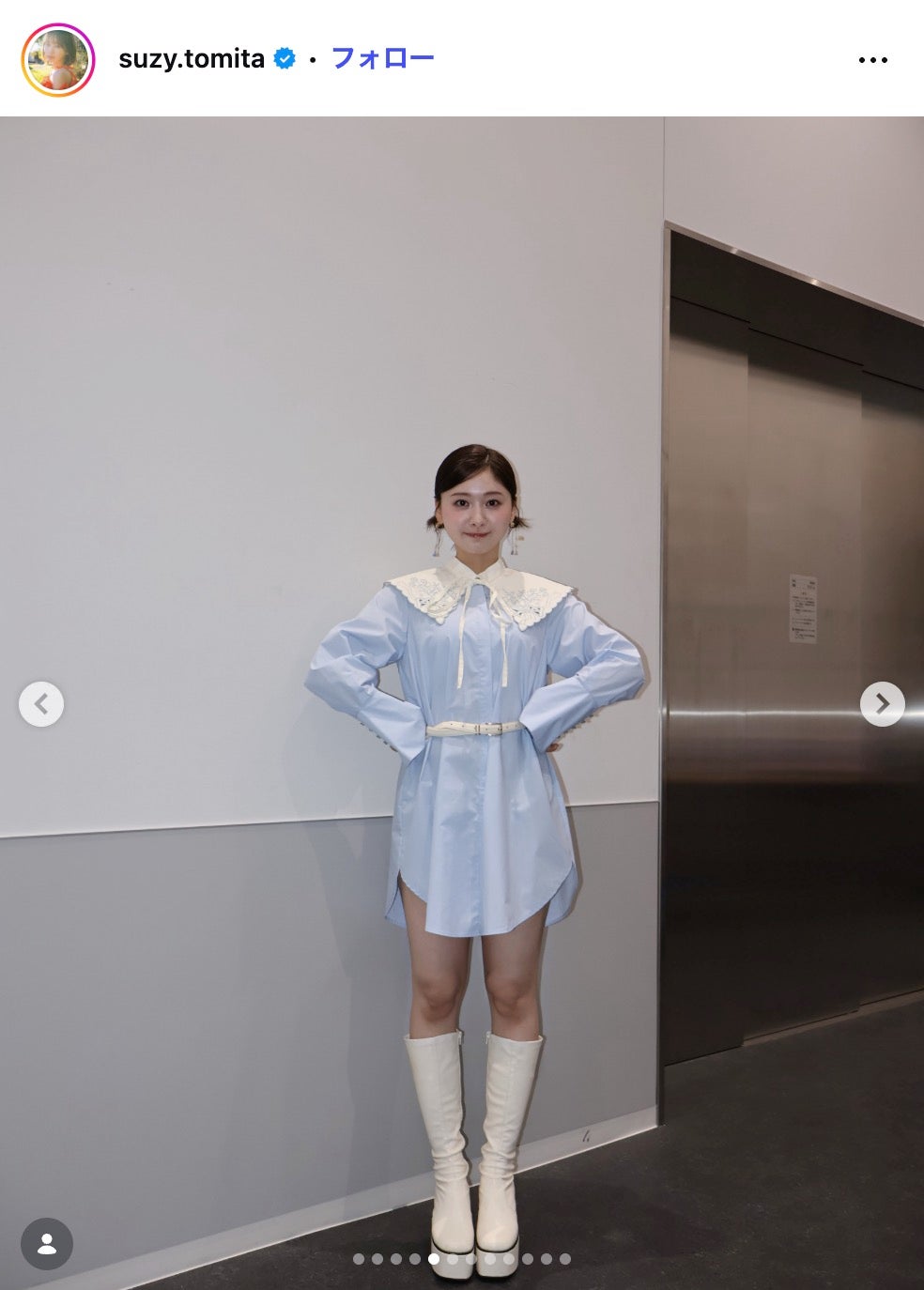 富田鈴花Instagramより