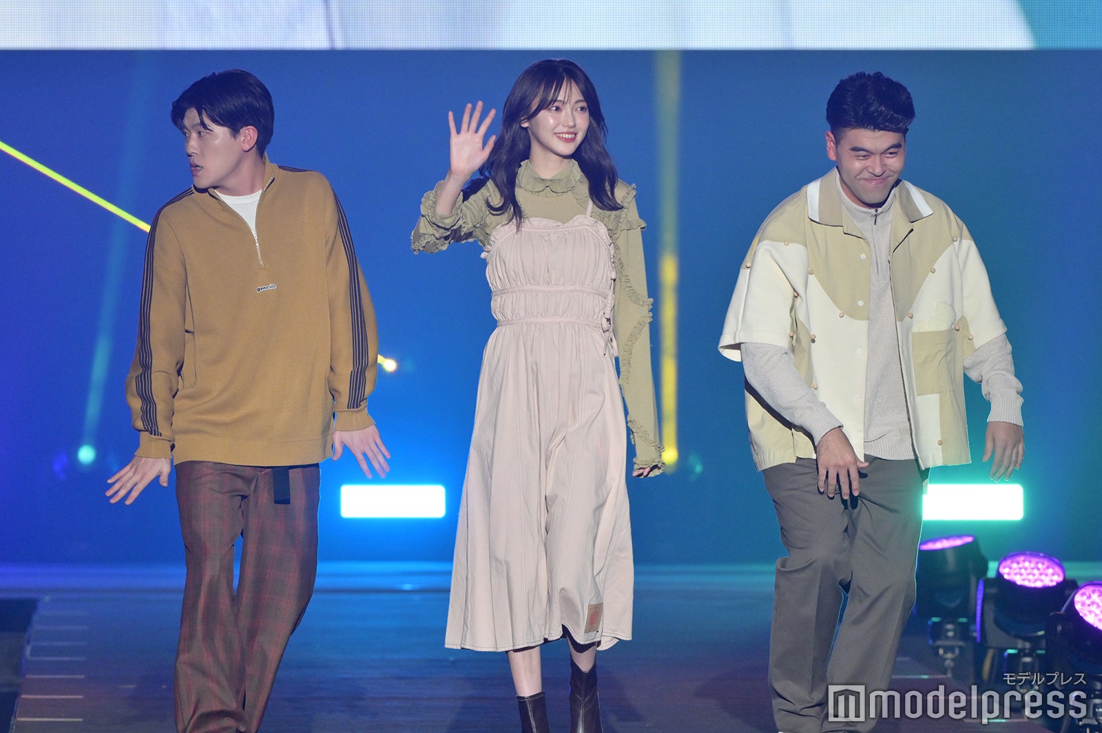 有輝、秋山理湖さん、卓也「TGC CAMPUS STAGE」より（C）モデルプレス