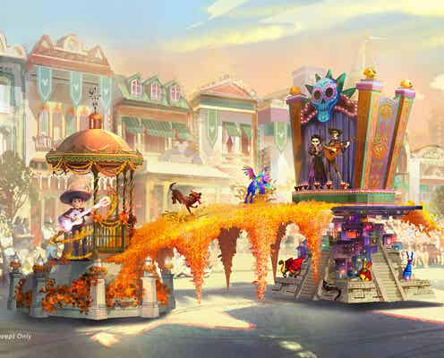 米ディズニー、ピクサー映画の世界観を満喫できる新パレード「マジック・ハプンズ」上演