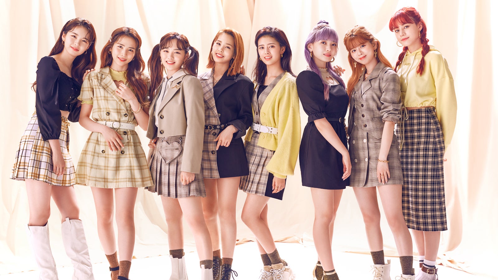 NiziU、H＆Mコラボの第2弾コレクション発表 トレンドのチェック柄着こなす映像解禁