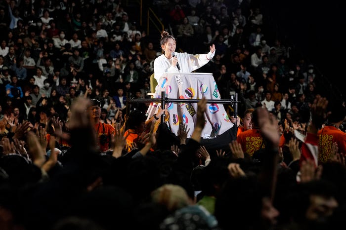 本田翼「ほんだのばいく」開設1周年記念イベント 第2部より(C)SDP