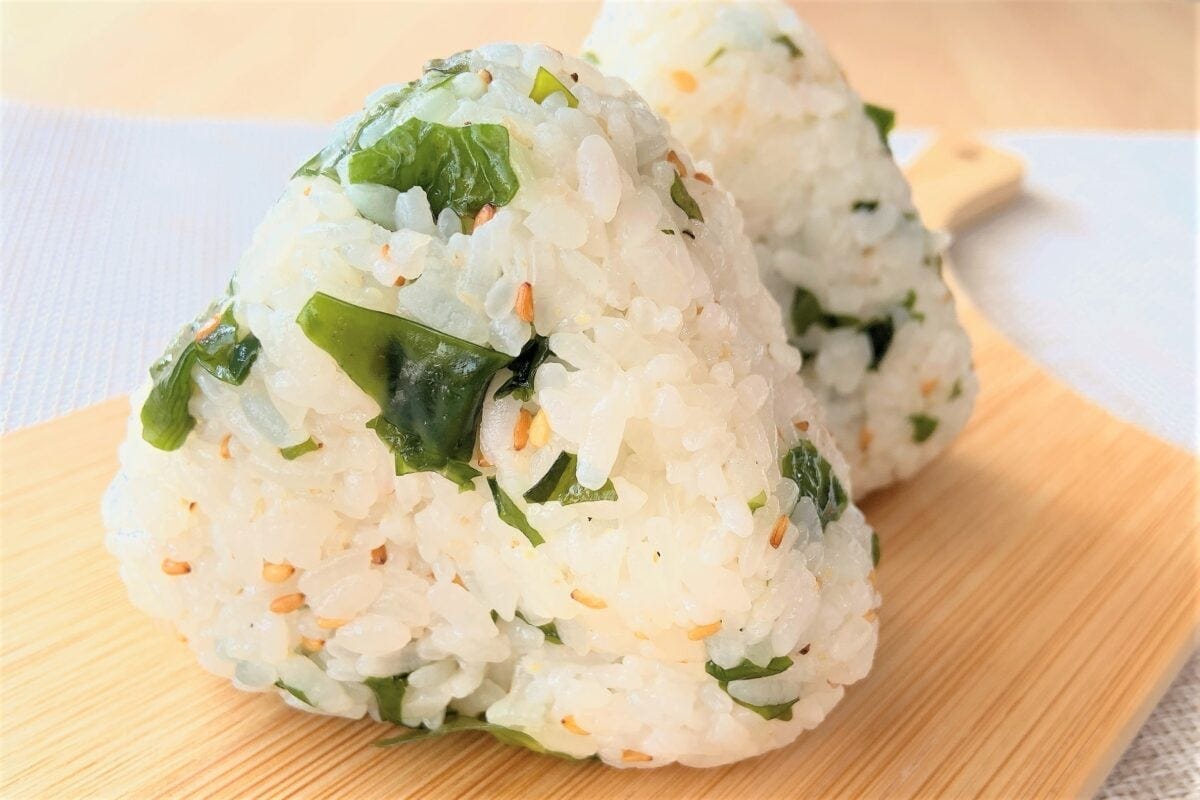わかめおにぎり