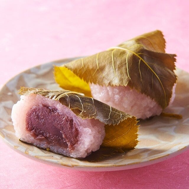 シャトレーゼ 春限定和菓子 シャトレーゼの大島桜の桜餅