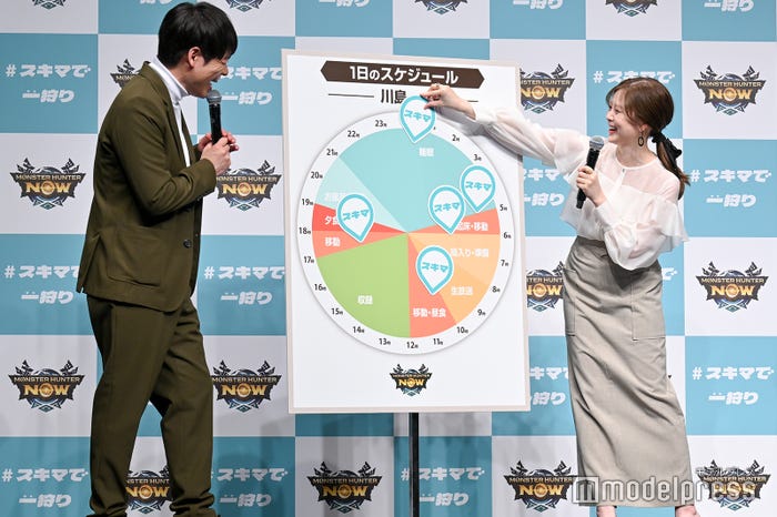 川島明、白石麻衣(C)モデルプレス