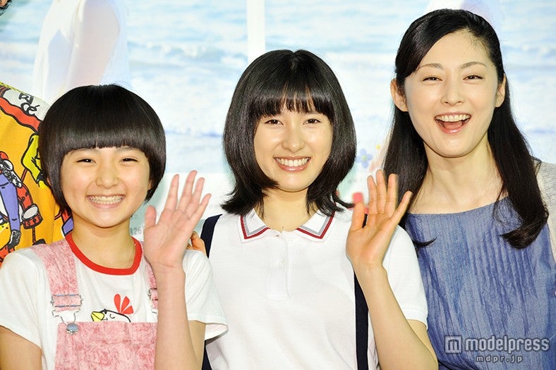 松本来夢、土屋太鳳、常盤貴子