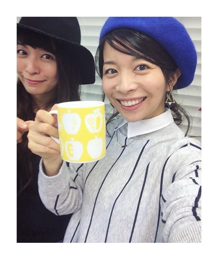 茉奈(左)、佳奈/三倉佳奈オフィシャルブログ(Ameba)より