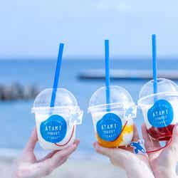 のめる熱海ヨーグルト、いちご、静岡みかん 600円〜/提供画像