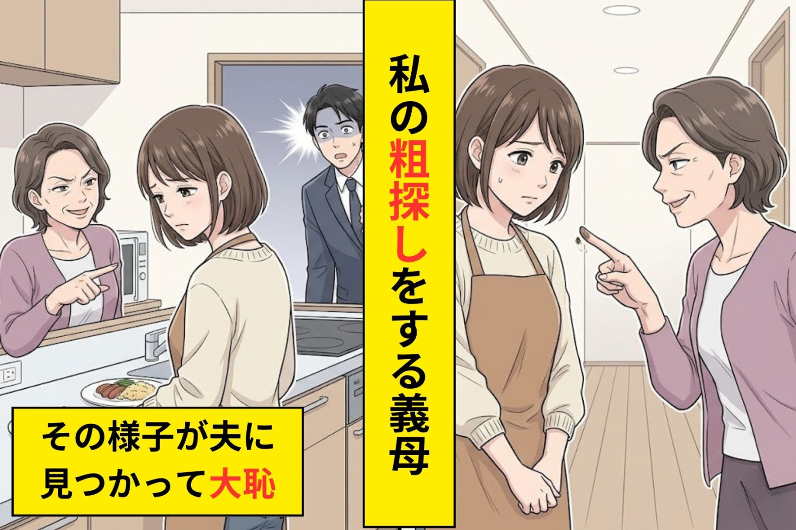 『嫁なんだから当然でしょ』嫁への小言を楽しむ姑→やりすぎた姑に待っていた末路