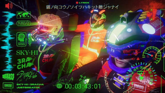 SKY-HI×3RACHA「JUST BREATHE」 (提供写真)