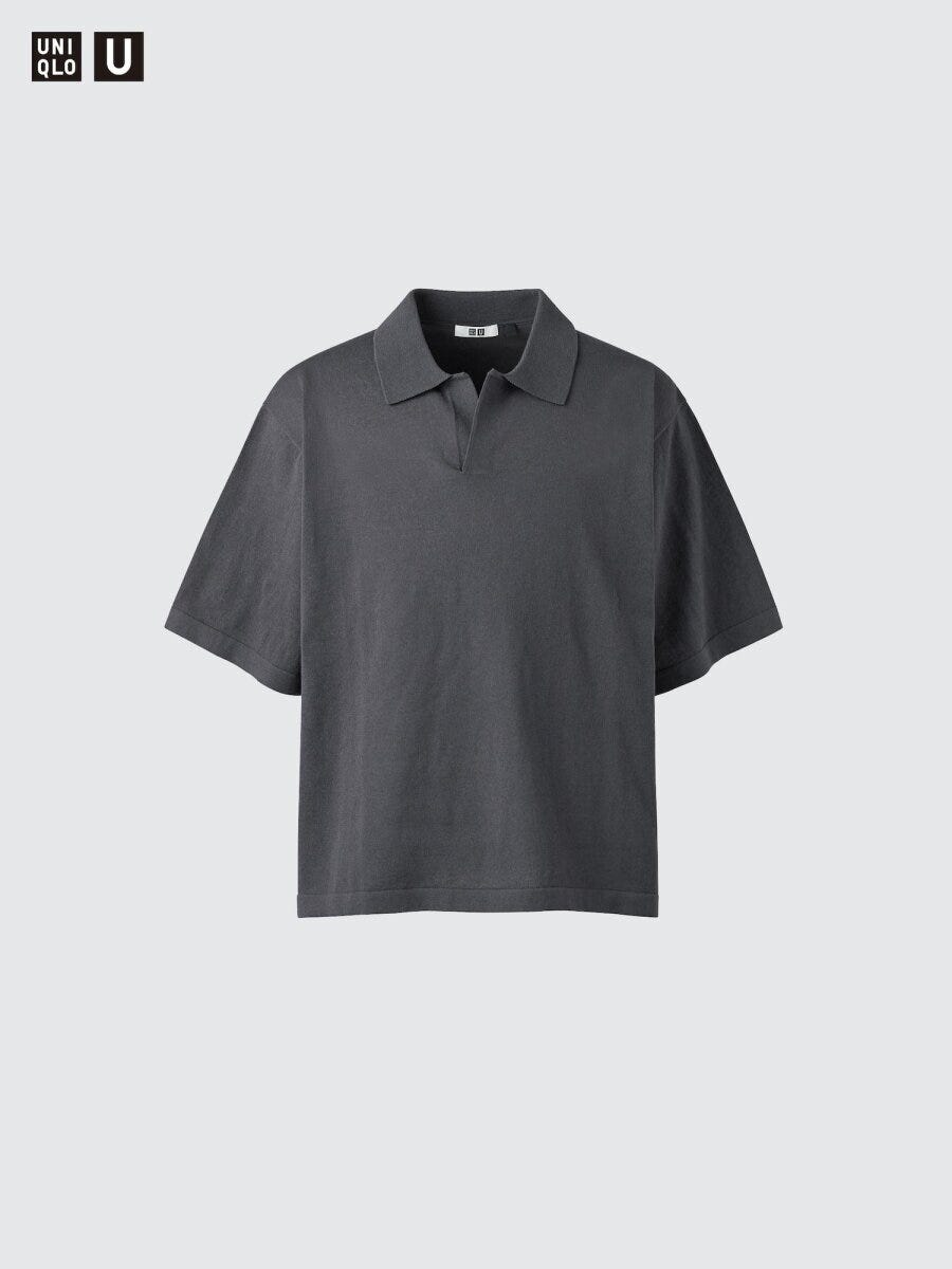 スキッパーポロセーター 2026ユニクロ春大人女性おすすめコラボスキッパーポロセーター