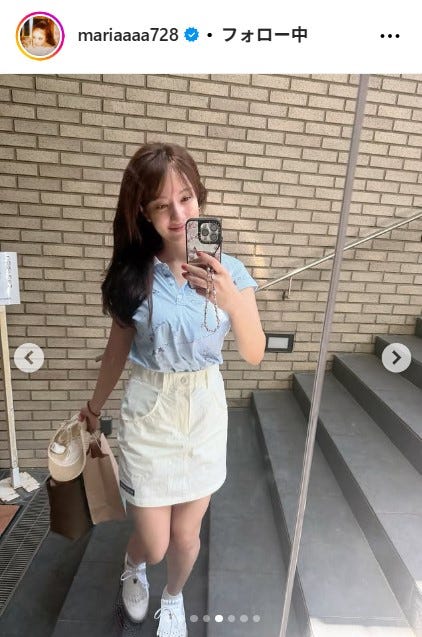 谷まりあInstagramより