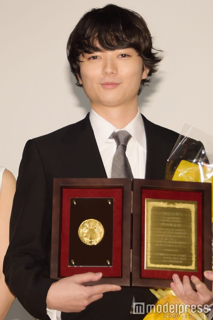 主演男優賞を受賞した染谷将太(C)モデルプレス