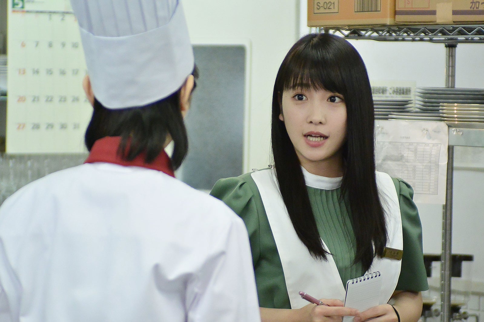 川栄李奈／「崖っぷちホテル！」第6話より（C）日本テレビ