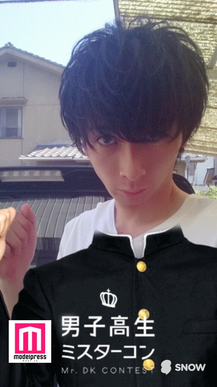 「ファボ数」1位：小坂井祐弥　
「男子高生ミスターコン2016」中国・四国地方予選／ファイナリスト発表