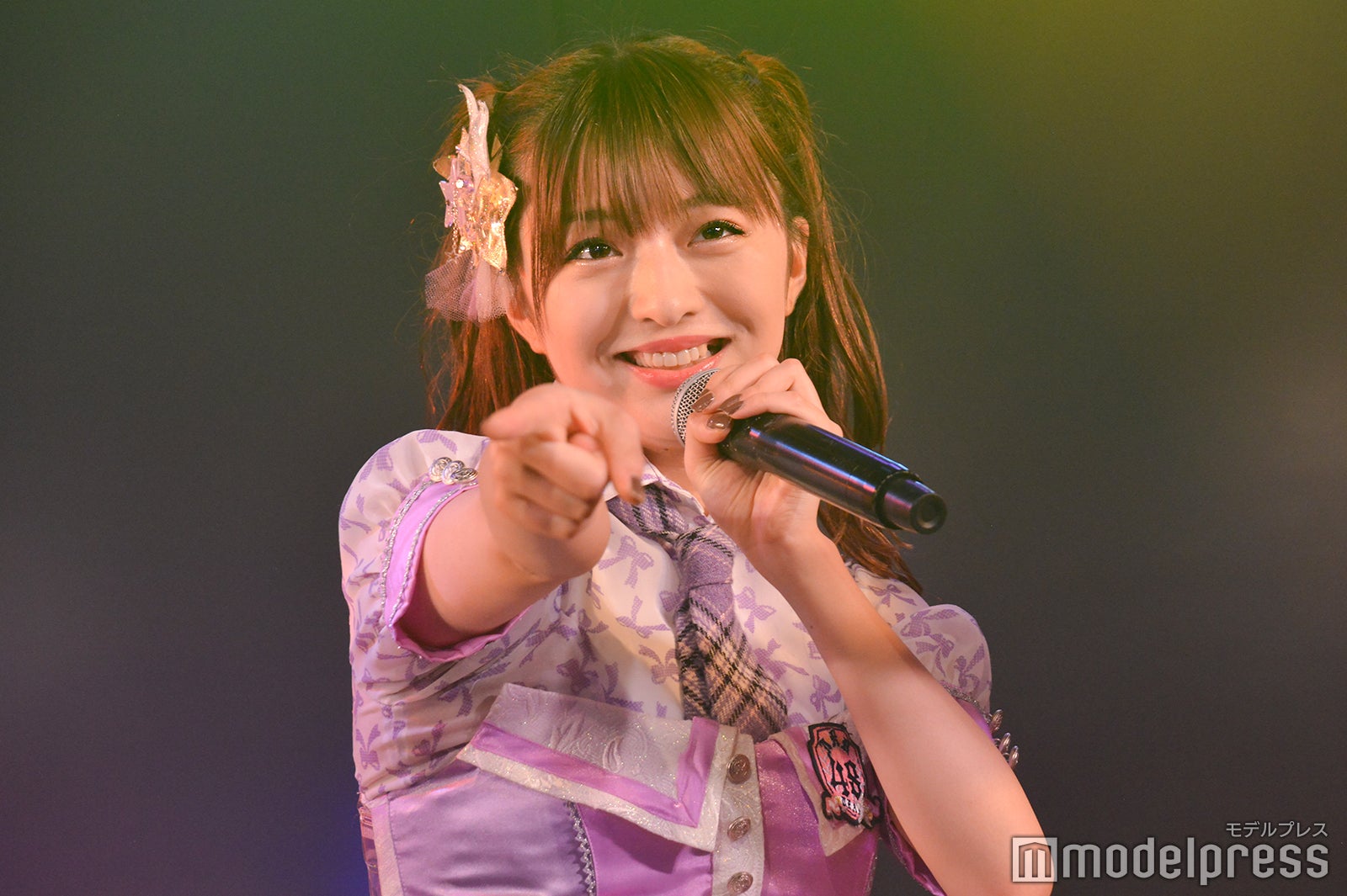 佐藤七海／AKB48チーム8「その雫は、未来へと繋がる虹になる。」公演 （C）モデルプレス