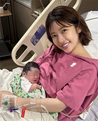 "くみっきー"舟山久美子、シンガポールで第3子男児出産「無事に産まれてきてくれてありがとう」