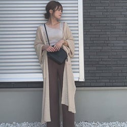 低身長さんのロングアウター着こなし術4つ