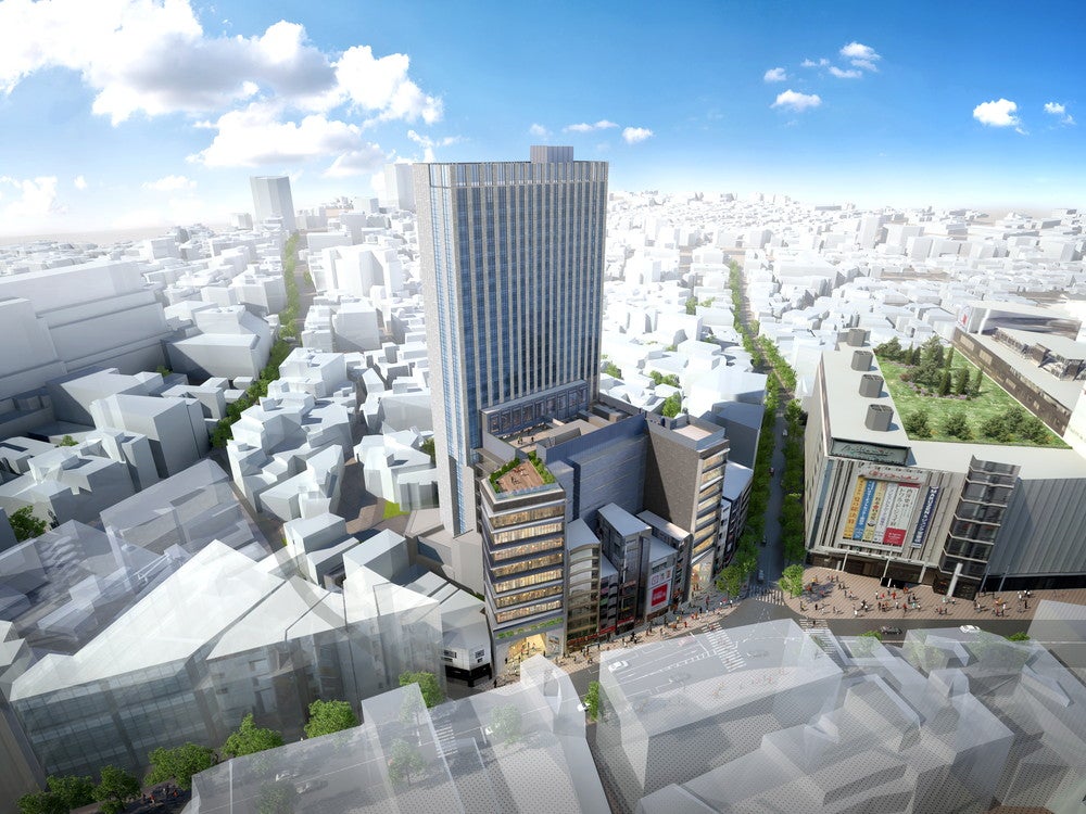 「渋谷区道玄坂二丁目開発計画」外資系ホテルや商業の新施設、2023年9月開業へ