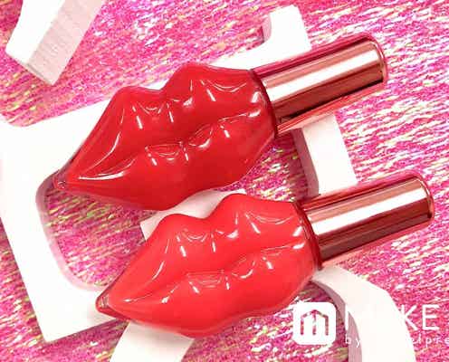 2019夏「プランプピンク」に新色追加!夏っぽ赤・オレンジ#キス顔リップ塗り比べ