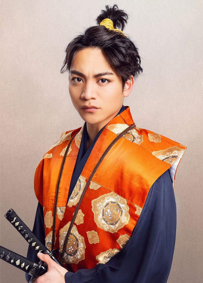 今江大地(関西ジャニーズJr.)・片倉小十郎役ビジュアル写真(提供画像)