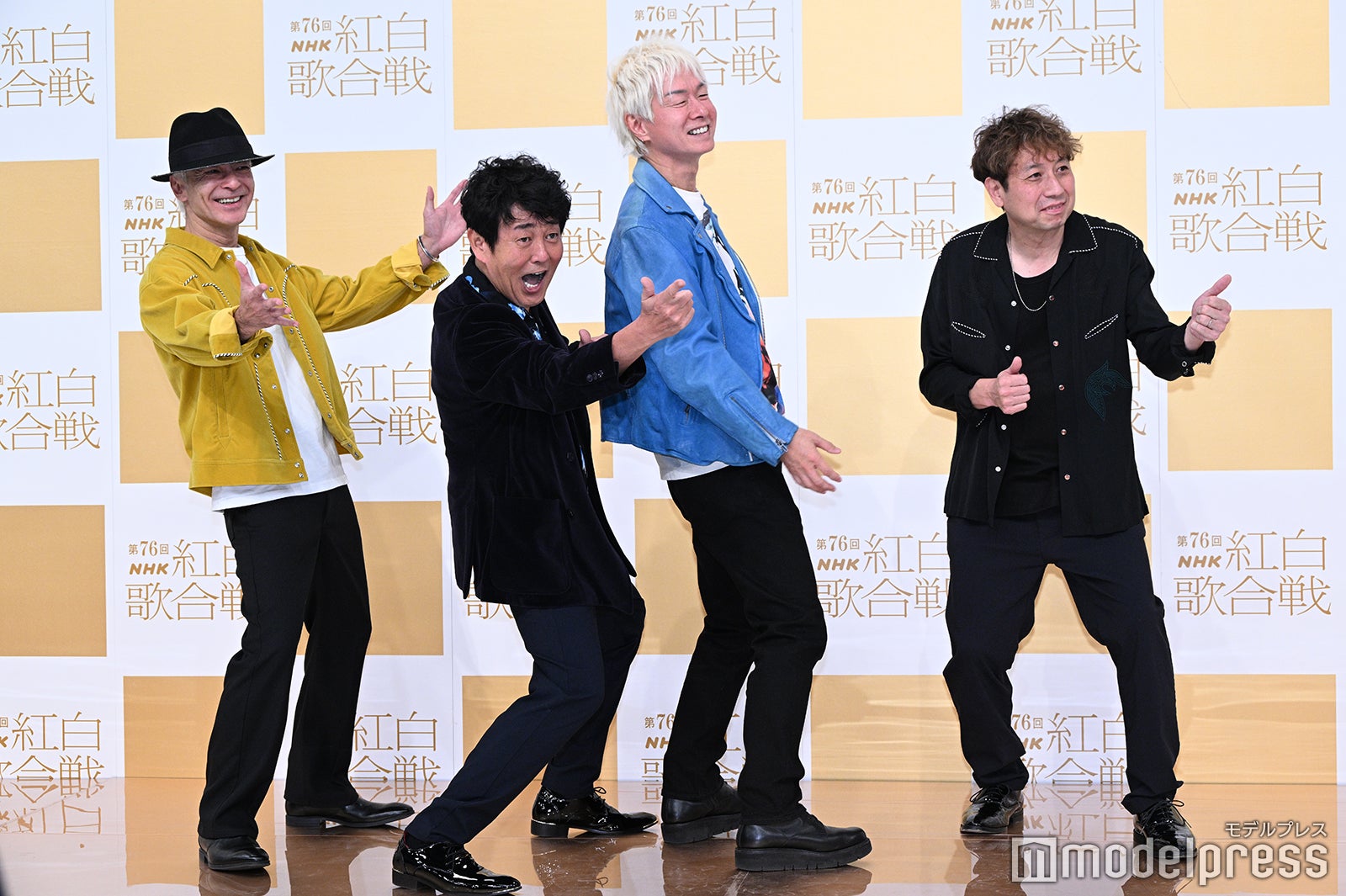 角野秀行、前田亘輝、春畑道哉、松本玲二／TUBE（C）モデルプレス