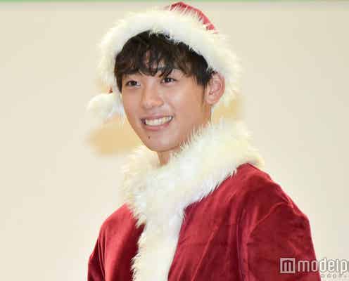 竹内涼真、サンタ姿でサプライズ登場 今年のクリスマスは「パーティーしている場合じゃない」
