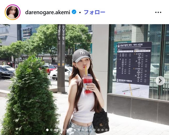 ダレノガレ明美 Instagramより
