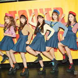 “直列5気筒ダンス”CRAYON POP、世界初披露の新曲で日本ファン沸かす（左から）エリン、ウェイ、ソユル、グンミ、チョア【モデルプレス】