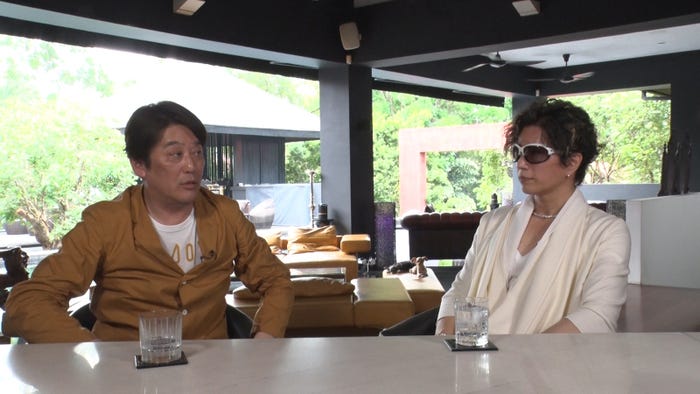 坂上忍、GACKT(C)フジテレビ