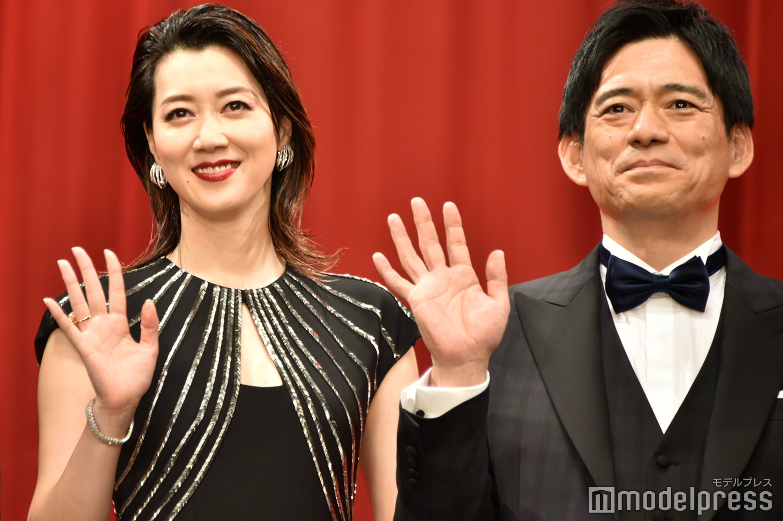 凰稀かなめ、博多華丸（C）モデルプレス