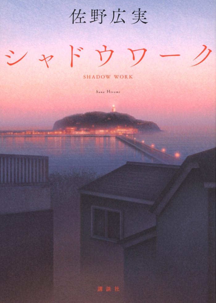 「シャドウワーク」原作書影(C)佐野広実/講談社