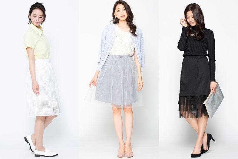 「透けスカート」でほんのり色っぽくが可愛い！／すべて「DEPARTMENT」画像提供：DEPARTMENT【モデルプレス】