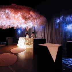 日本橋「FLOWERS by NAKED 2017」全貌公開 桜匂い立つアート空間に酔う/06:桜彩(おうさい)/画像提供:ネイキッド